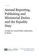 Annual reporting, publishing and Ministerial duties: A guide for listed public authorities in Wales